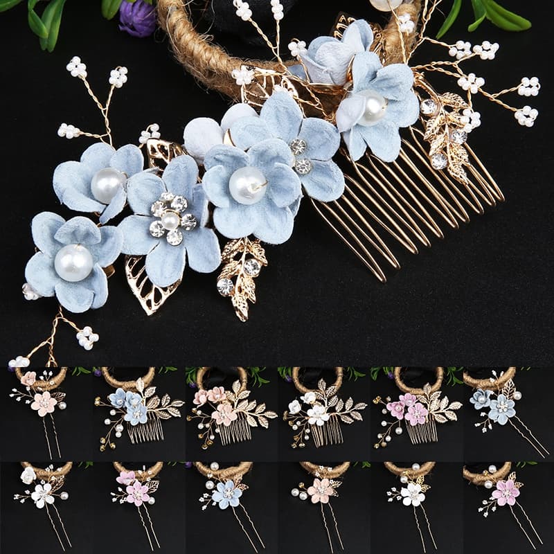 Penteados Multicolor Florais Femininos Cabeleireiro Prom