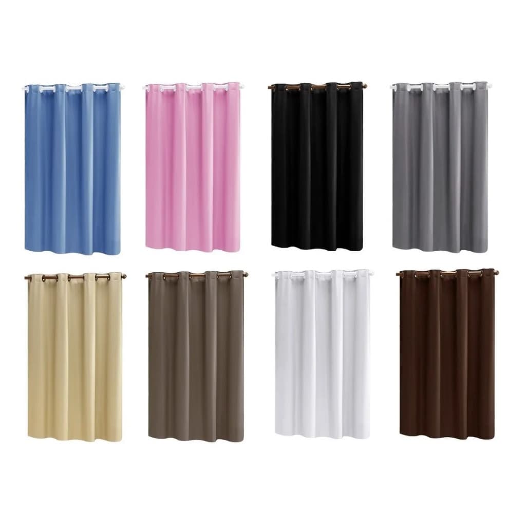 Cortina Corta Luz 1,40 x 1,60 Blackout 100% Black Out Blecaute Veda Luz janela sala e quarto -M1
