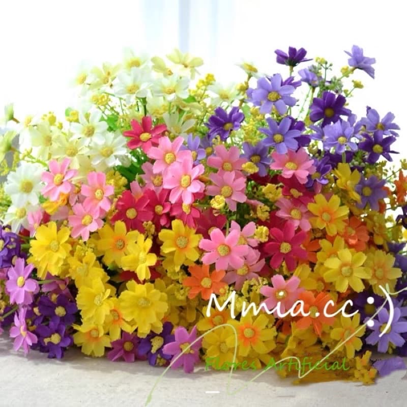 1 Peça Buquê de Margarida Artificial para Decoração Casamento