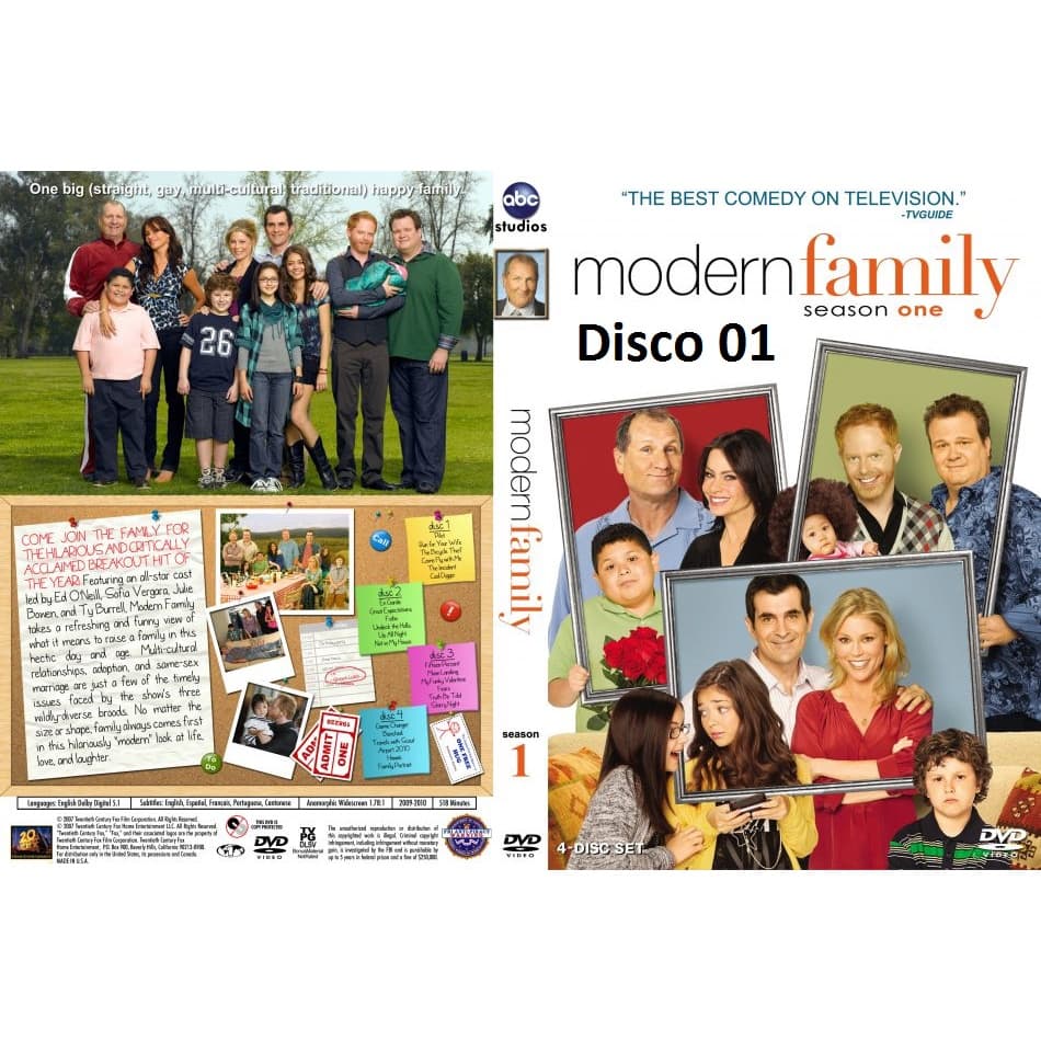 Dvd -Modern Family -  as 11 Temporadas  - Dublado ou  Legendado