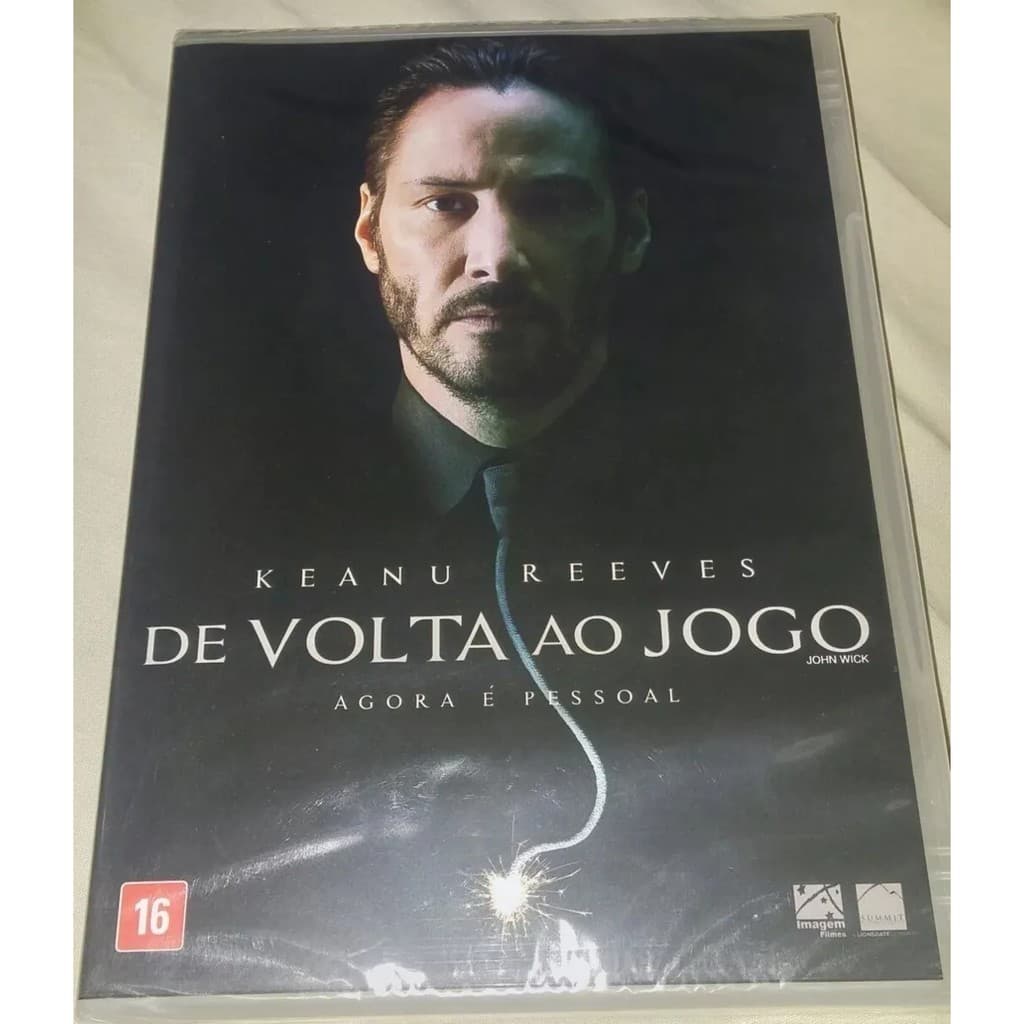 Dvd Original : John Wick De Volta Ao Jogo - Dublado Lacrado