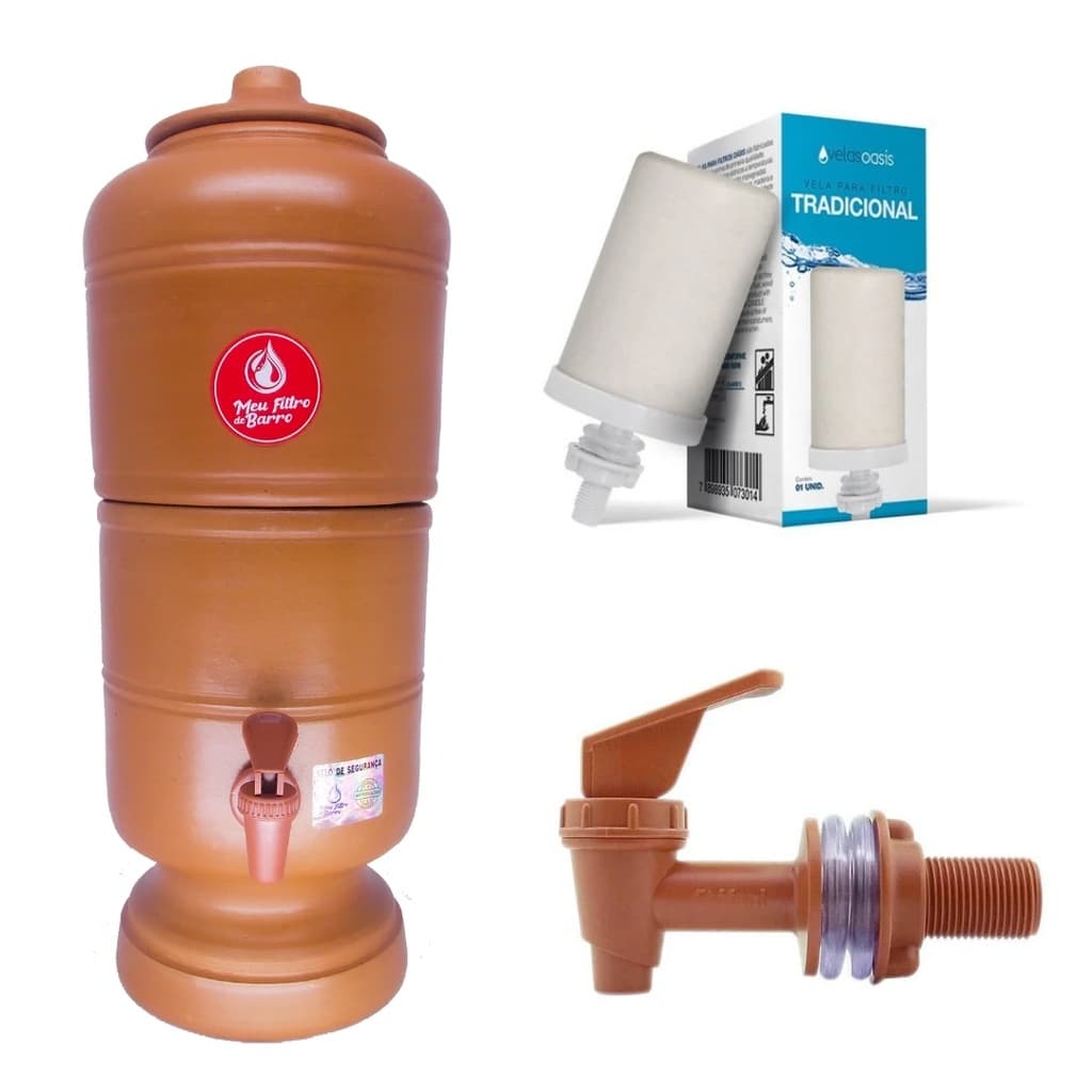 Promoção Filtro de Ceramica Rustico de Alta Qualidade Purificador Barro