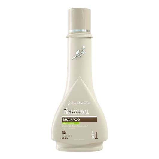 Shampoo Cabelos Oleosos 250ml Raiz Latina Profissinal Anti Caspa Queda Resíduo Coceira e Oleosidade
