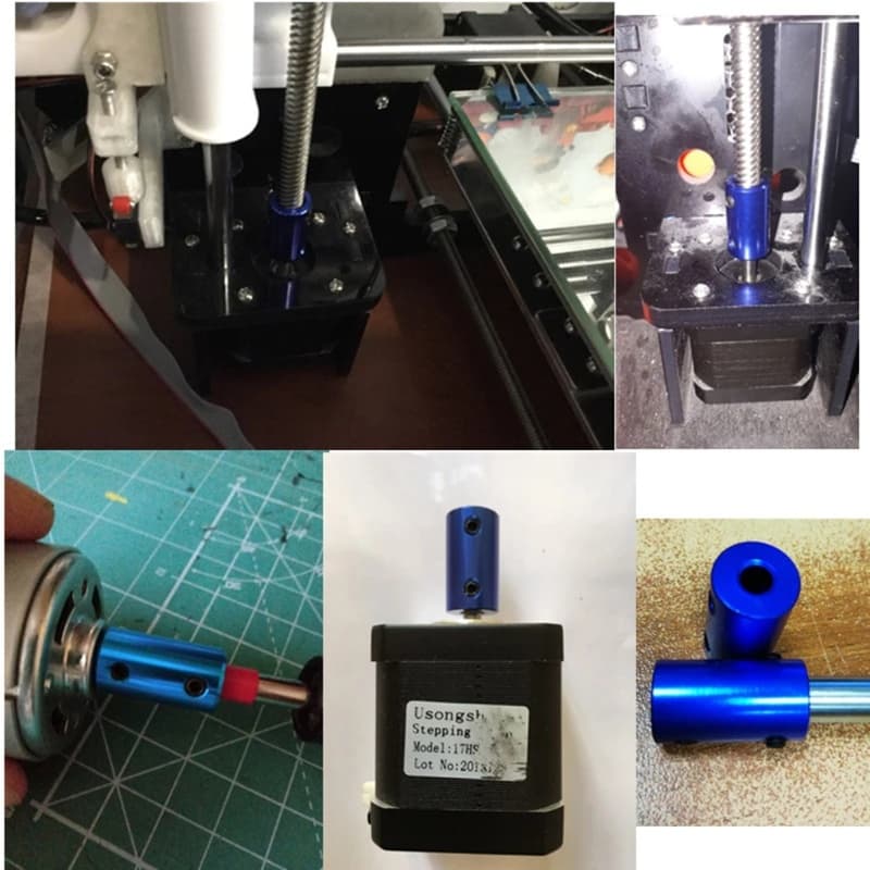 Macacão * Para Acoplamento De Liga De Alumínio De Motor De Passo 42 D14L25 5x5 5x8 6x8 8x8mm Eixo CNC