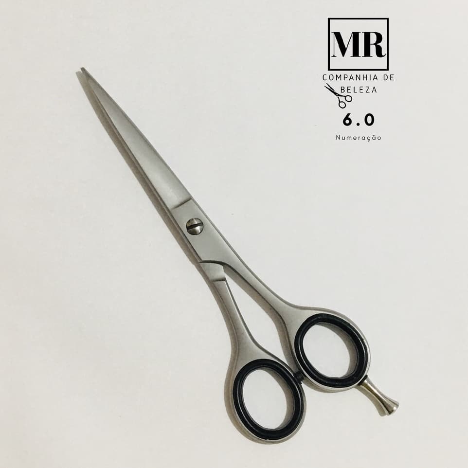 Tesoura Profissional 6 Polegadas Fio Laser de Cortar Cabelo para Salão de Beleza e Barbearia
