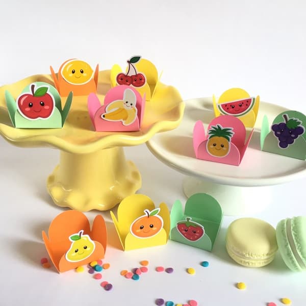 100 Forminhas para Doces Festa de Aniversário, Confeitaria, BRIGADEIRO, Frutinhas, Feirinha