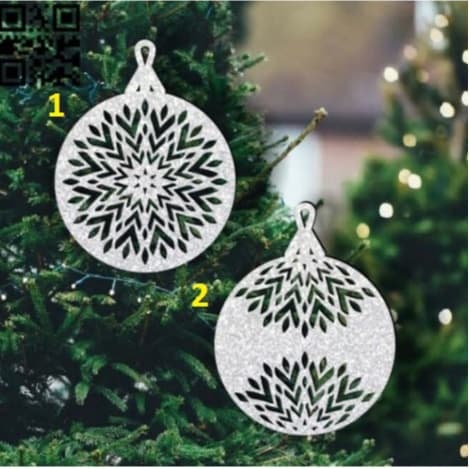 kit c/10 Enfeites Natalino para arvore de Natal 10cm