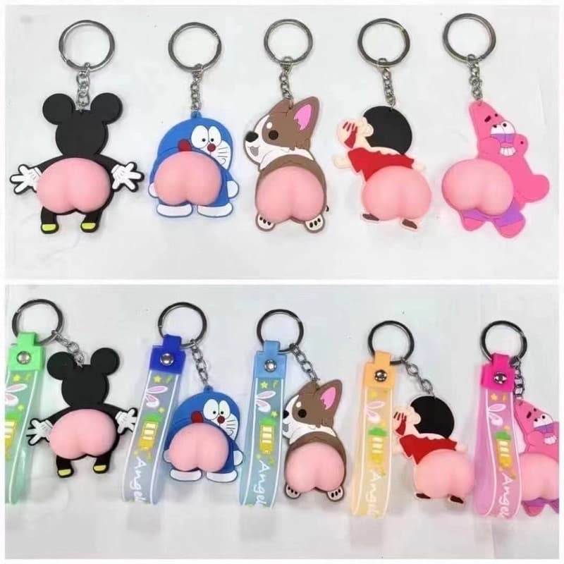 chaveiros  bundinha TIKTOK Bubble Sensory Fidget Toys Brinquedo De Apertar