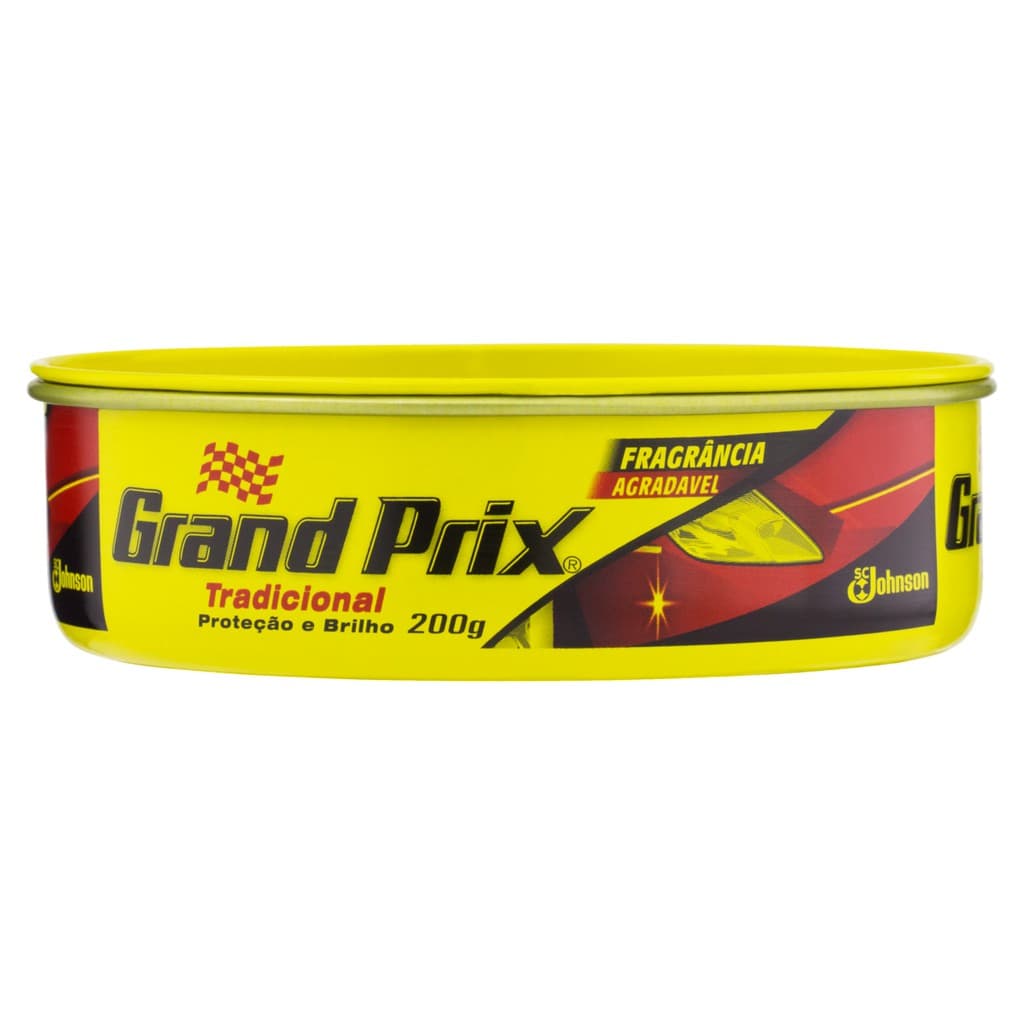 Cera Em Pasta Grand Prix Tradicional Proteção E Brilho 200g