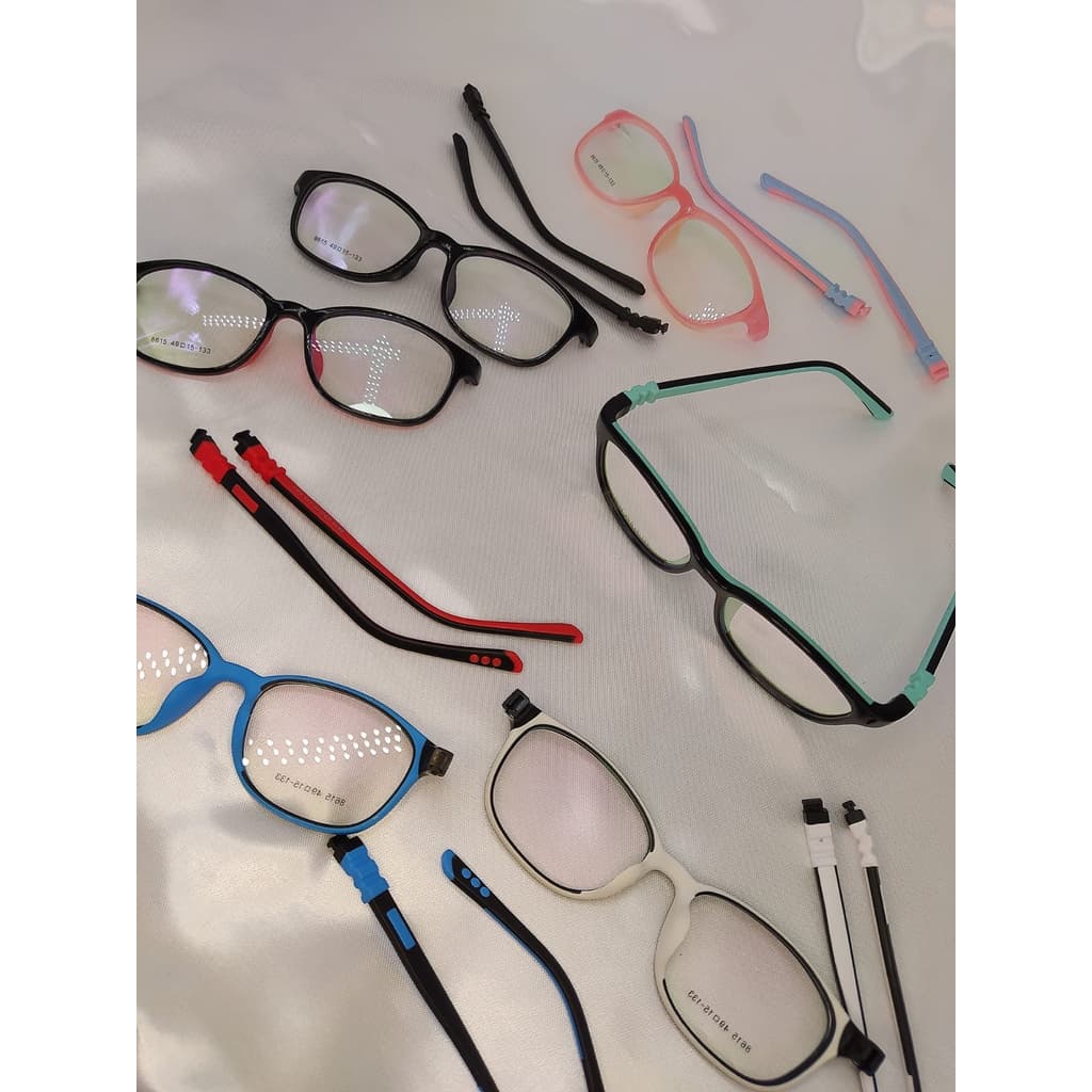 Armação Infantil Criança / Acetato Silicone Otima Qualidade 8615