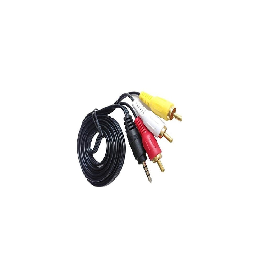 Cabo Auxiliar P2 X 3 RCA  / 1,5M CBO-21 para Áudio Auxiliar