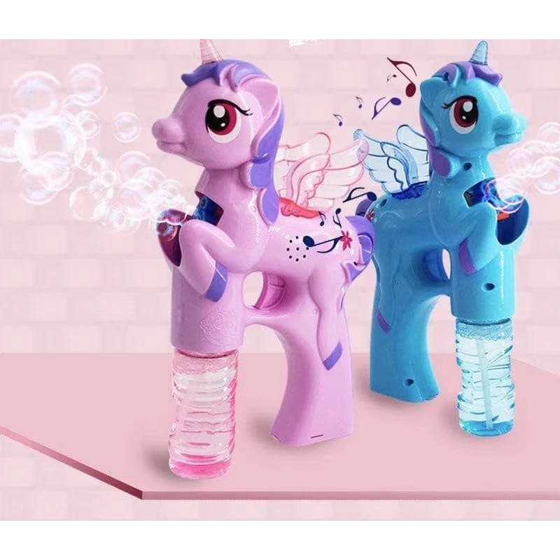 2024 Tiktok Pistola De Bolhas De Sabão de Unicórnio-  Brinquedo Crianças