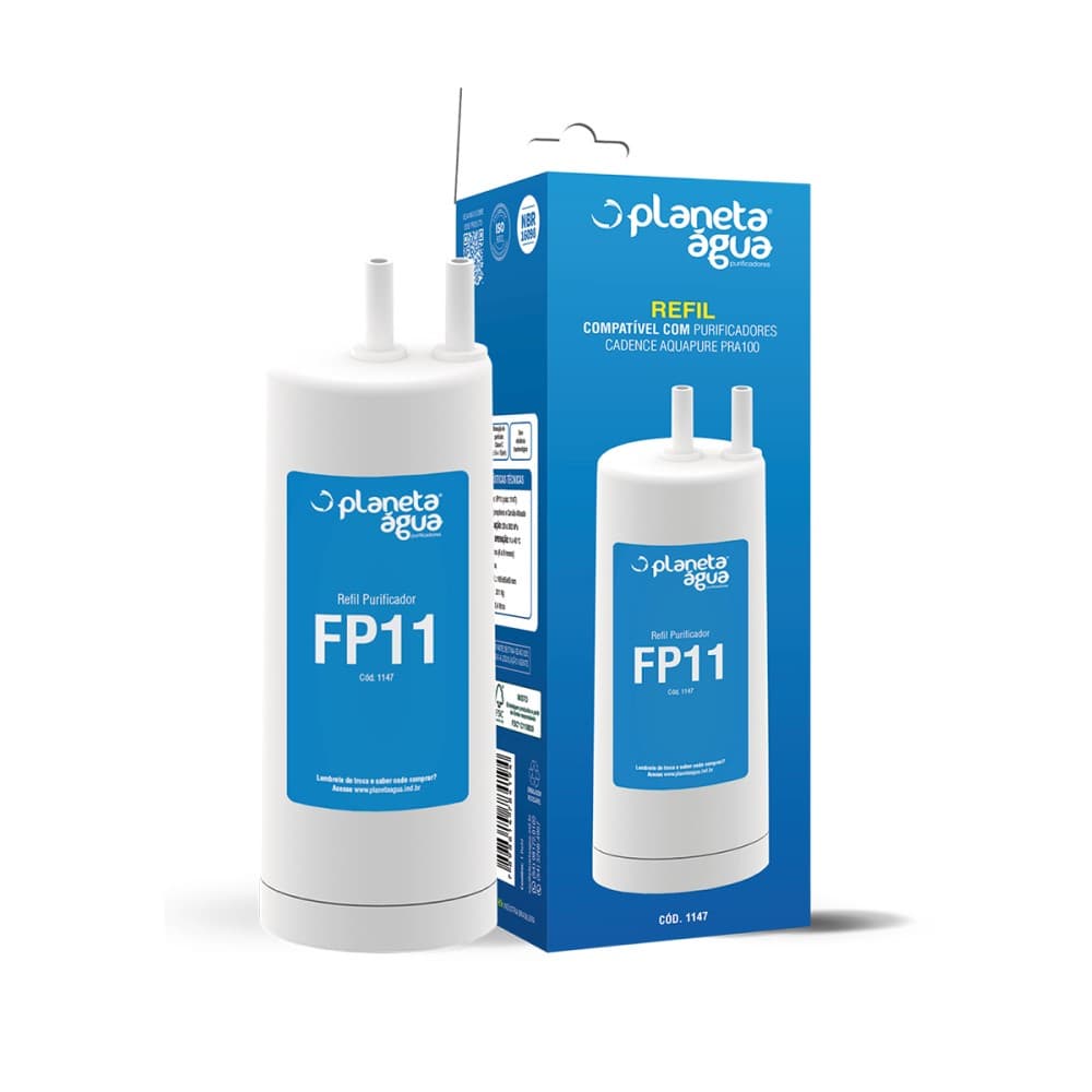 Refil Filtro FP11 Compatível com Purificador Cadence Aquapure PRA100