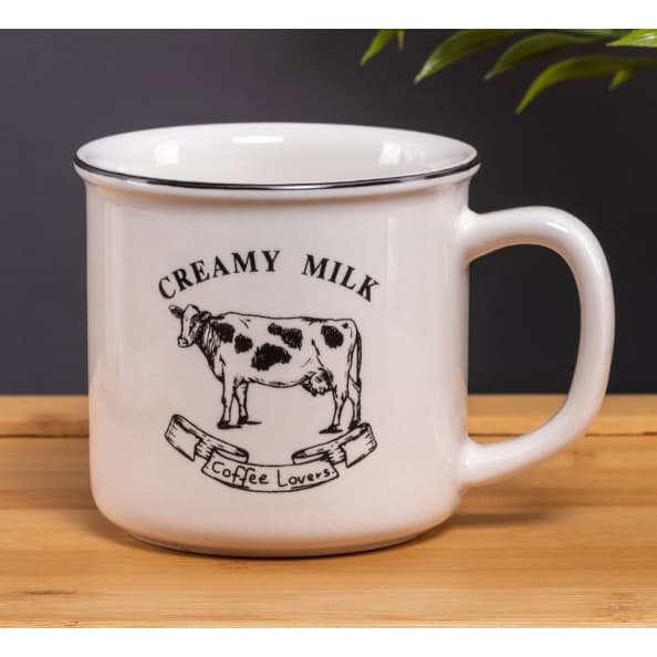 Caneca de Porcelana Vaquinha Creamy Milk 230ml Lyor