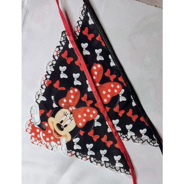 bandanas prontas já com vies na parte de cima