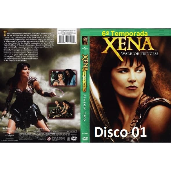 Dvd Xena - As 6 Temporadas Completas - Dublado ou Legendado - 24 Discos