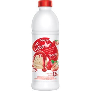 Cobertura Taca Selecta Morango 1,3kg