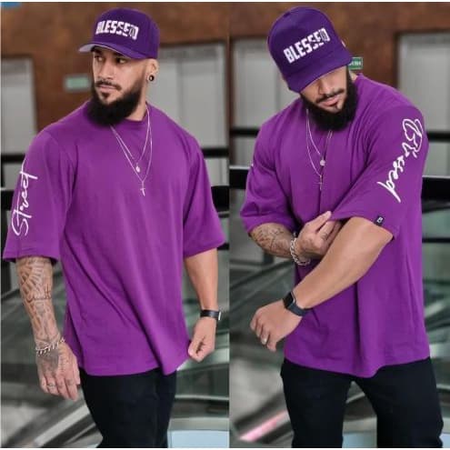 Camiseta Oversized Blessed Street