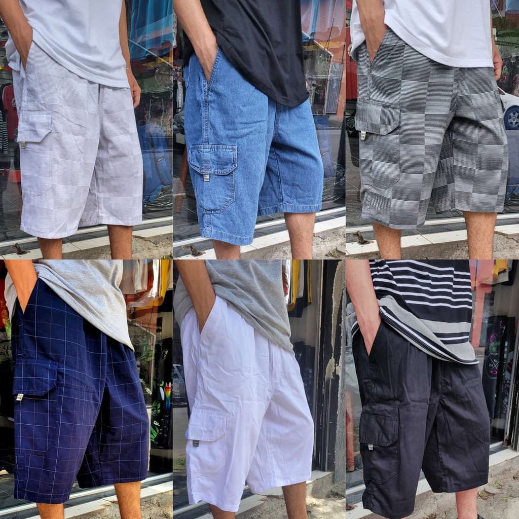 Bermuda cargo dazzling várias cores