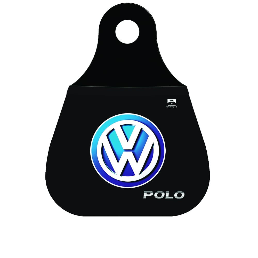 Lixinho lixeira lixo para cambio de carro Volkswagen Logo Azul Polo