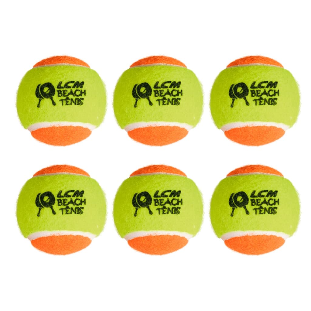 Bola Beach Tennis Bola Bolinha Tênis com 6 Unidades