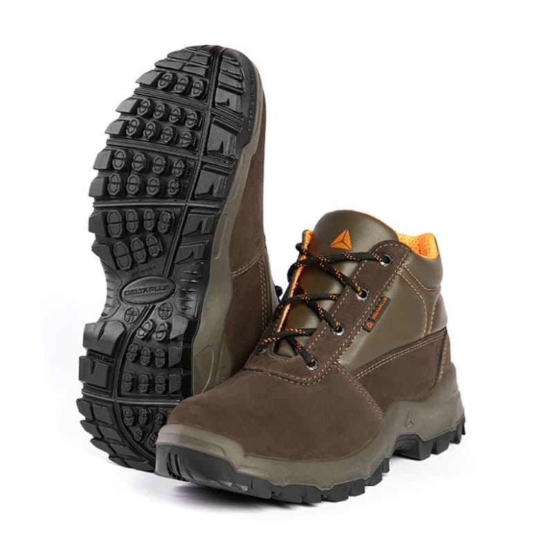 BOTA DE SEGURANÇA LONDRINA MARROM CA 45374 DELTA PLUS