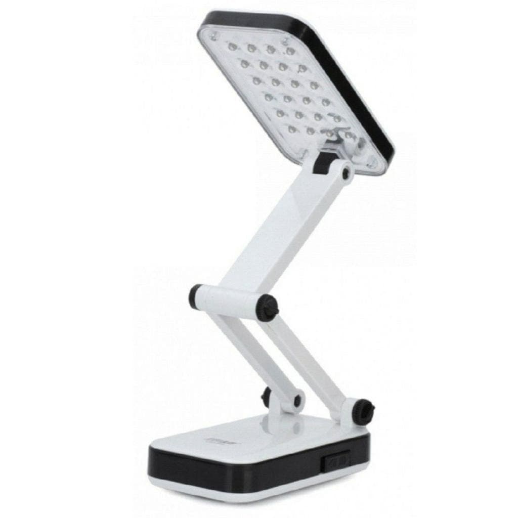 Luminária de Mesa Escritório Sala Quarto Abajur Dobrável 24 Leds Recarregável