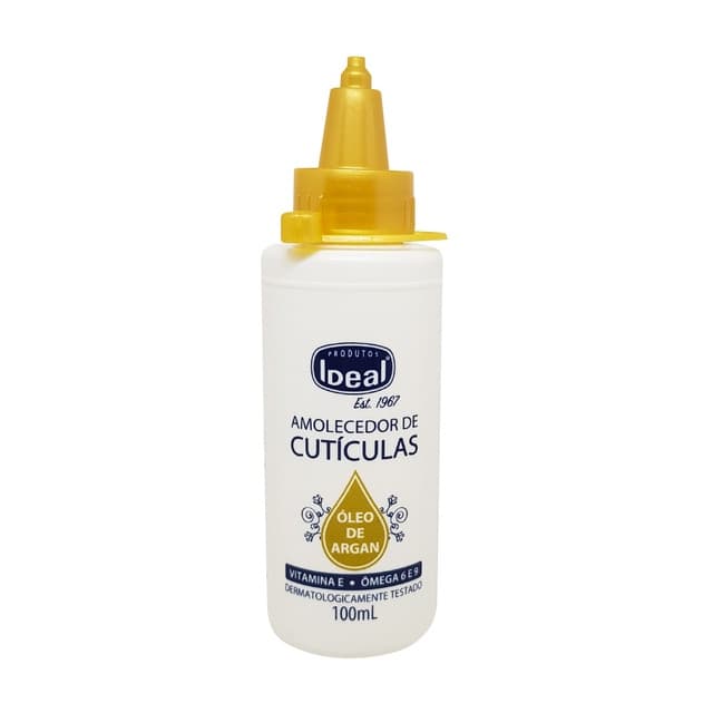 Amolecedor de Cutículas Ideal com Óleo de Argan 100mL