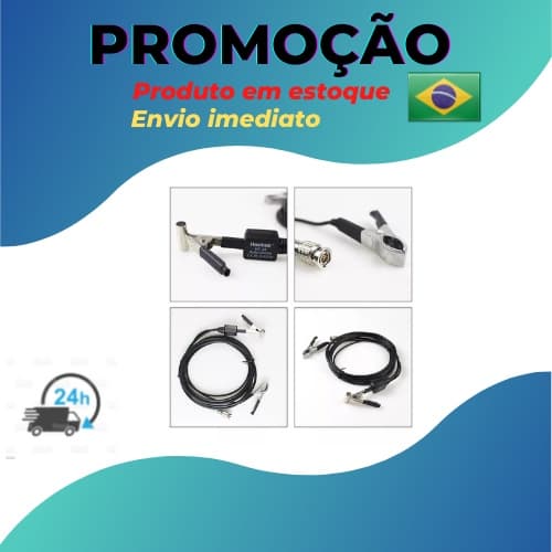 Cabo Ponta De Prova Teste Secundário  Bobina Ignição Hantek HT25 c/ Atenuação 10000:1 Osciloscópios