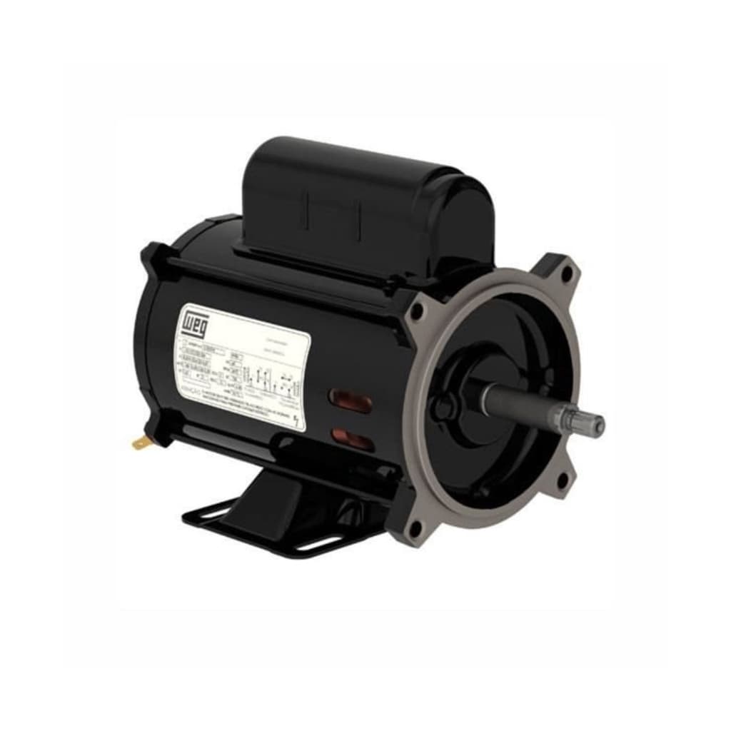 Motor Elétrico WEG Para Bomba Piscina 1/2 Cv Monofásico 110/220v