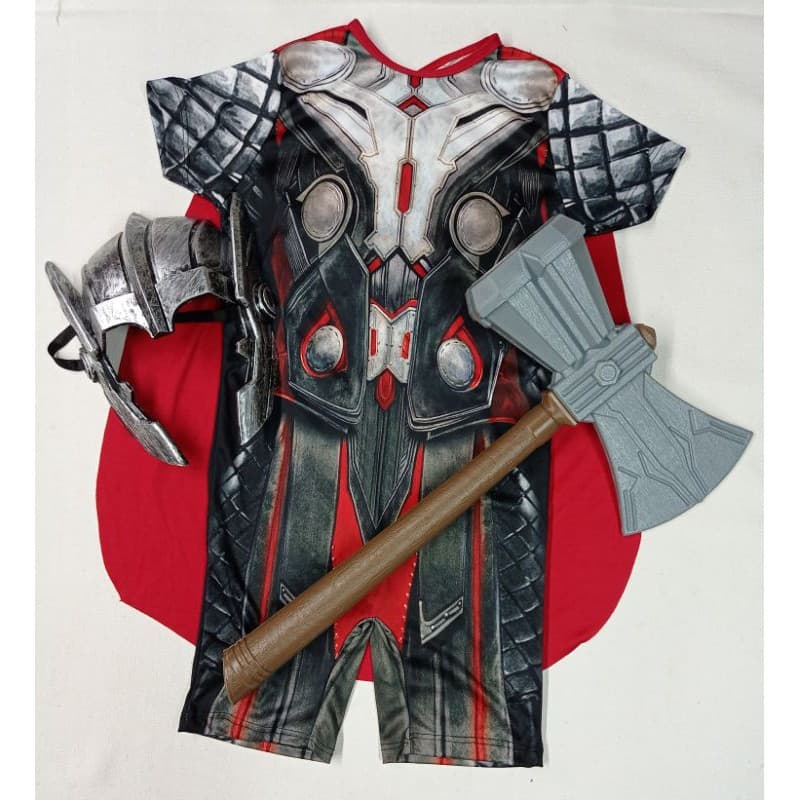 fantasia Thor com acessórios