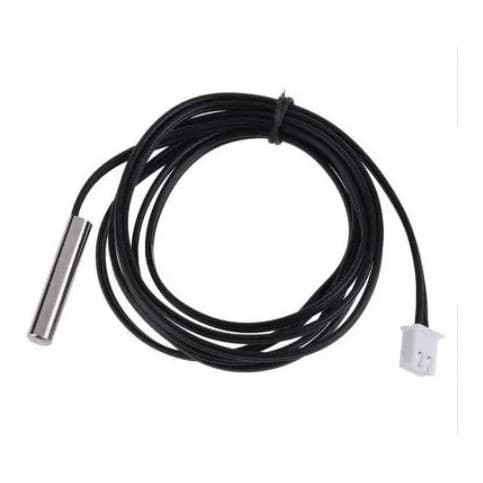 Sensor Temperatura Ntc 10k Prova D'agua Sonda ( 1 Metros ) [ Código 662 ]