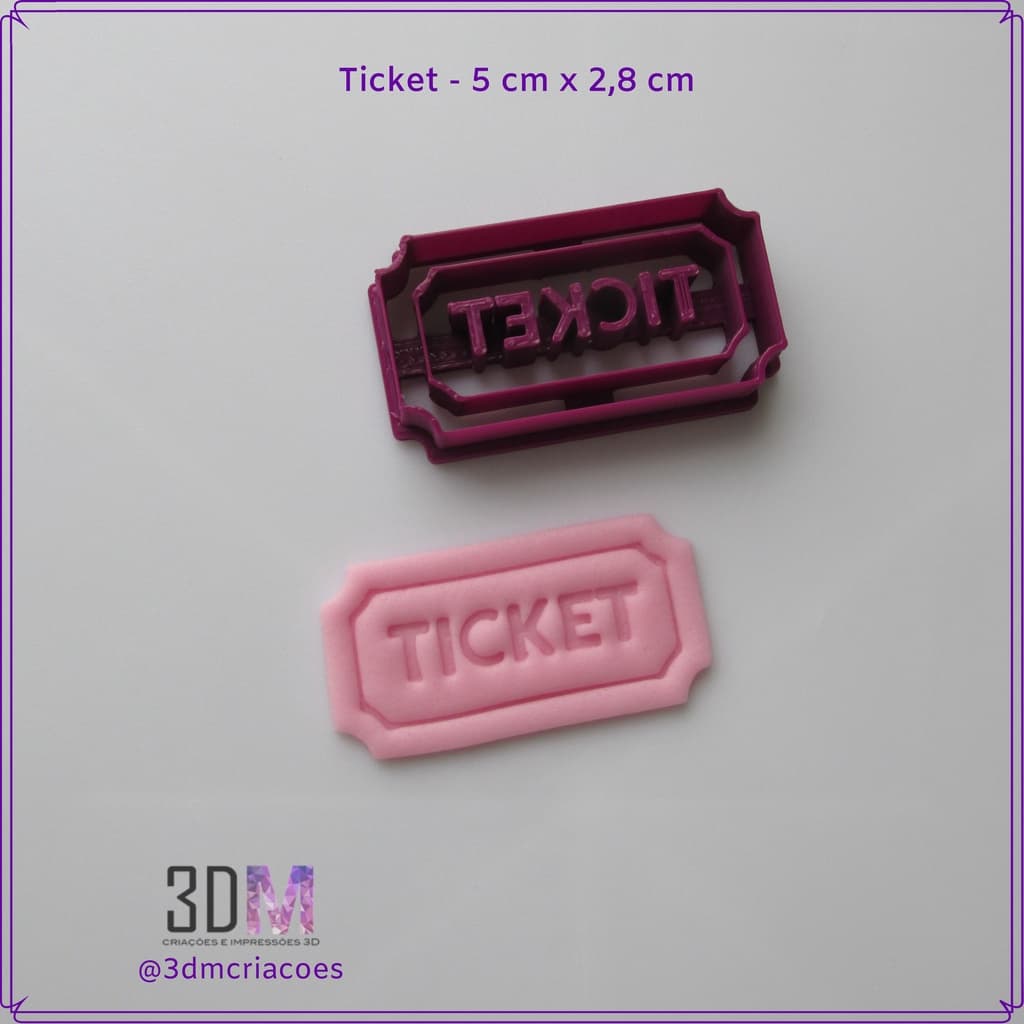 Cortador marcador de circo Ticket