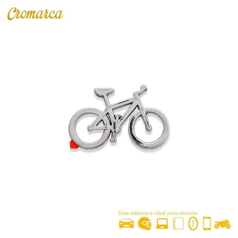 Adesivo Decorativo Bicicleta Cromarca