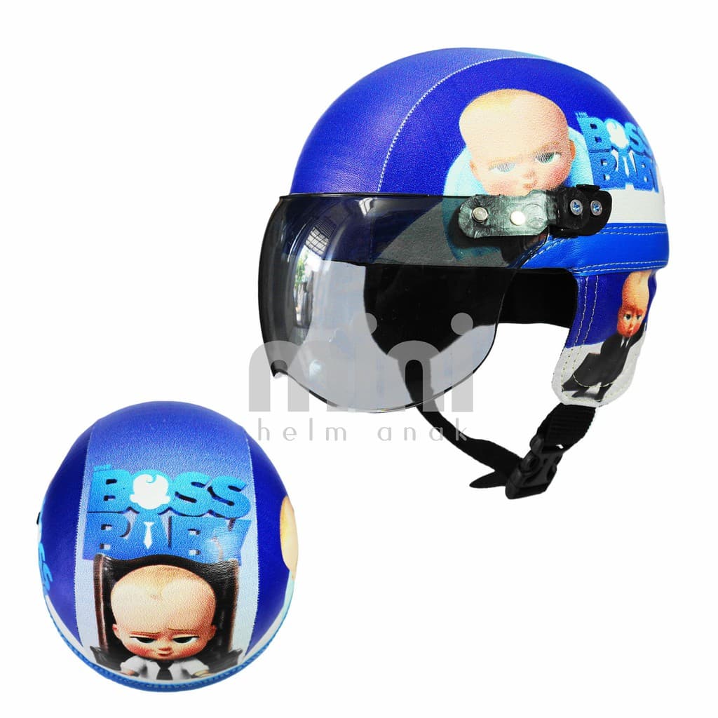 Capacete Infantil SUPER Retro Boss Para Bebê