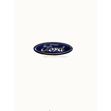 Adesivo Simbulo Logo Pra Chave Ford  New Fiesta Ecosport
