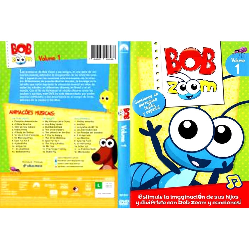 Bob Zoom Coleção completa 5 DVDs