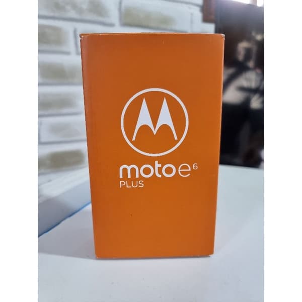 Caixa vazia Motorola moto e6 plus