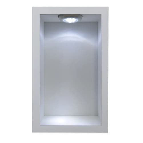 Quadro Expositor Caixa Alta Nicho Decorativo Com Led