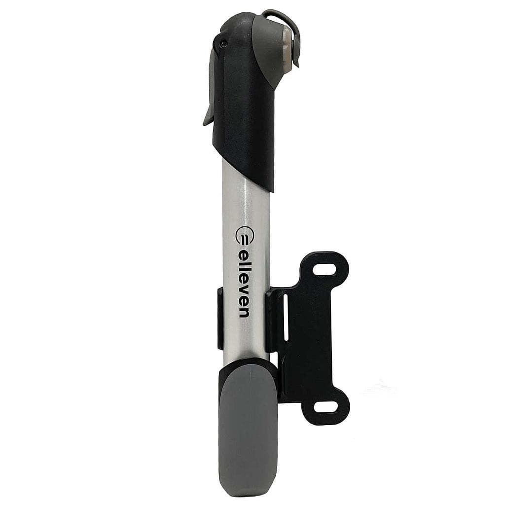 BOMBA TELESCÓPICA ALUMINIO ELLEVEN 80 PSI PONTEIRA REVERSÍVEL P BICICLETAS