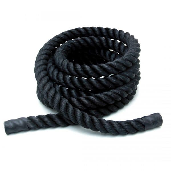 Corda Naval Cross Training 38mm Preto Exercício Funcional Cross Treino Várias Medidas