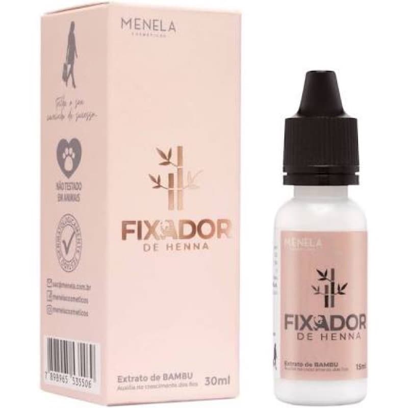 Fixador De Henna De Sobrancelhas Menela 30ml