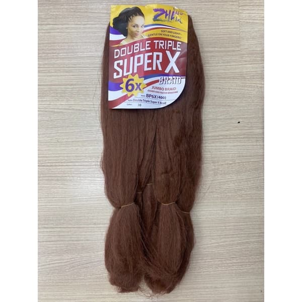 Jumbo Super X Cor 30 Tranças Naturais com Brilho e Movimento
