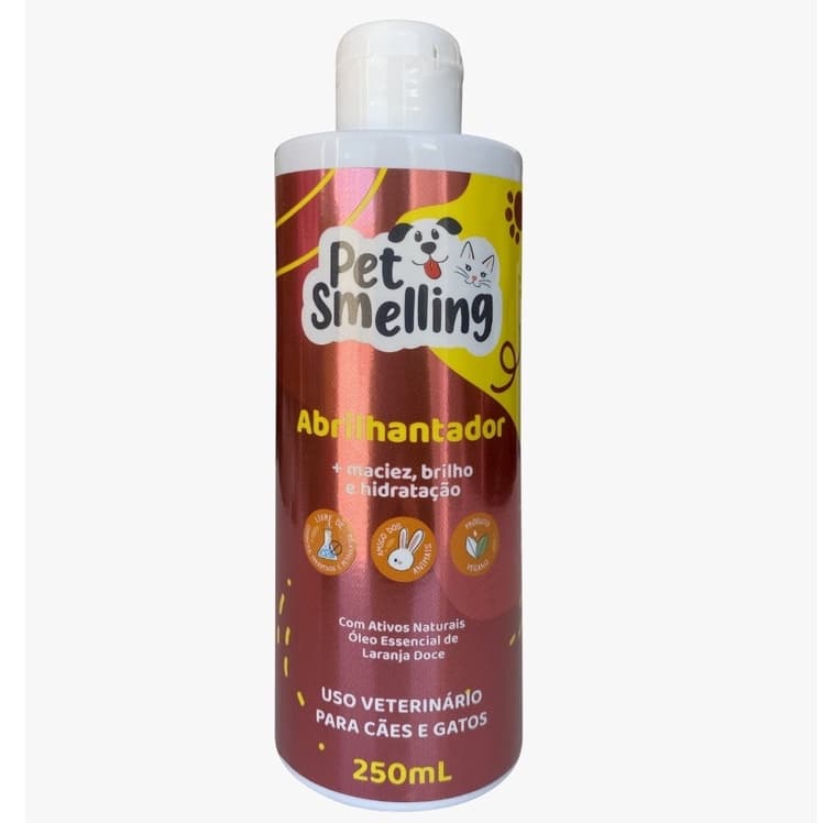 Abrilhantador Pet 250 Ml - Para Cães E Gatos - Pet Shop