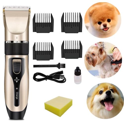 Maquina Para Tosa Recarregável Cães Gatos Pet Sem Fio