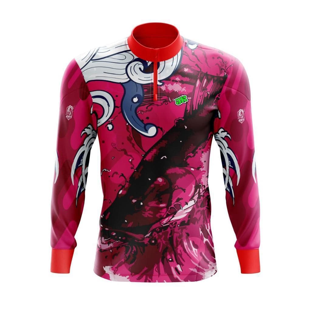 Camiseta De Pesca  Manga Longa Premium Masculina
