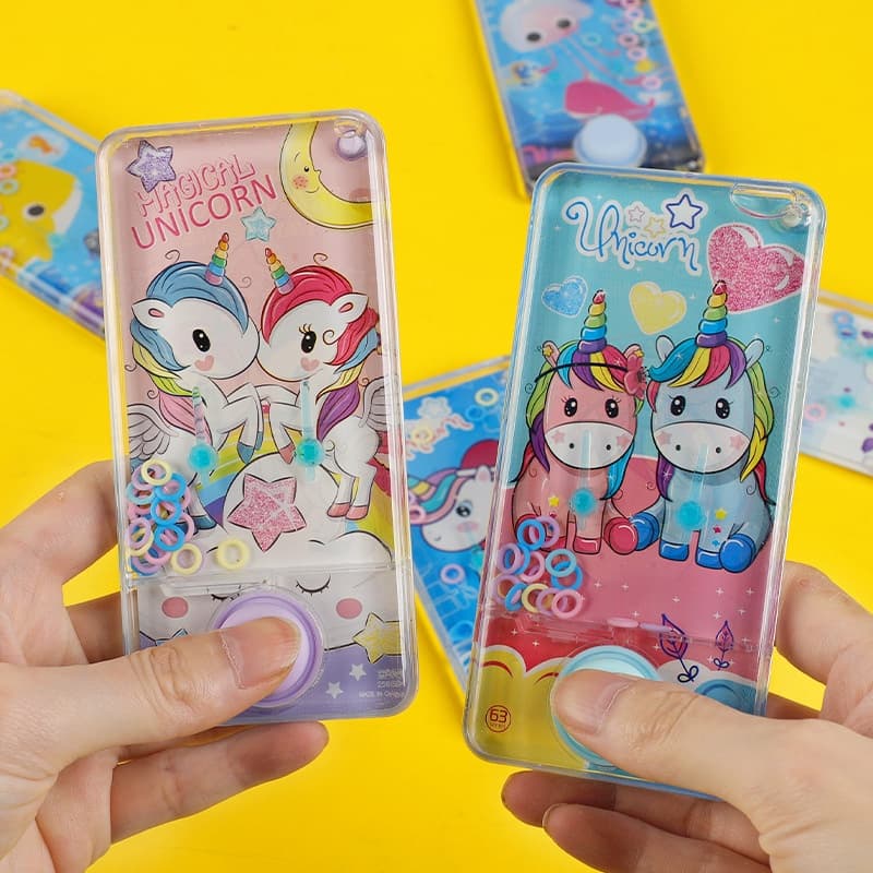 Brinquedo pequeno brinquedo para máquina de jogos de anel de água para crianças Novos especiais da loja
