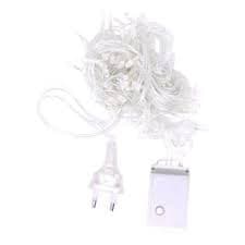 Pisca Natal Led 100l Branco Quente 10m 8 Funções 110v
