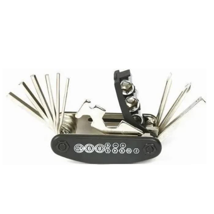 Kit Ferramentas Conjunto Canivete Bike Bicicleta 13pcs