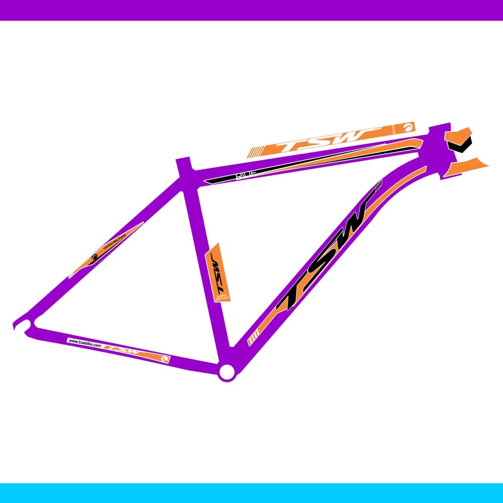 Adesivos para quadro TSW RIDE